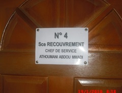 Service recouvrement